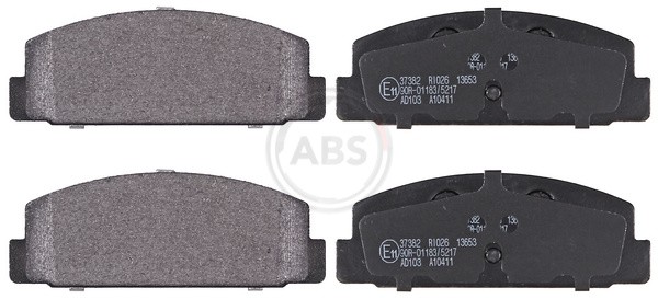 A.B.S.-OE 37382-OE Brake Pad Set, disc brake for MAZDA