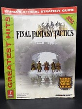 Final Fantasy Tactics Official Strategy Guide Prima's Greatest Hits Edition 1998