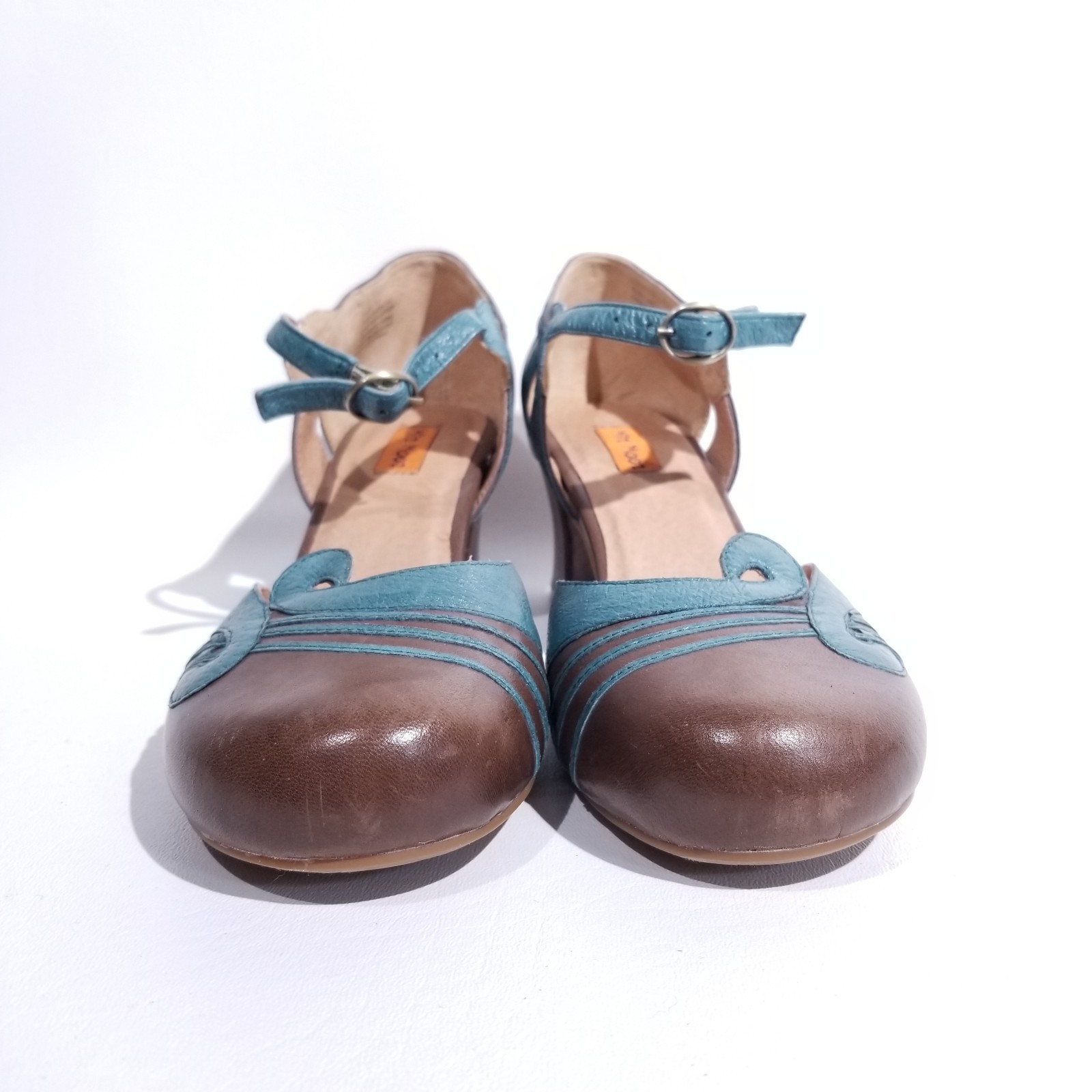 Miz Mooz Shoes Women 7.5 Eloy Mary Jane Block Heel Pinup Rockabilly Retro 50's