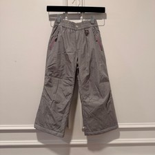 Gerry Girls XS 5/6 Gray Pink Snow Ski Bib Pants Insulated Suspenders-2 Available