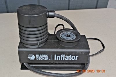 1991 THREE MILE ISLAND TMI Embossed Black & Decker 9515 Inflator Compressor