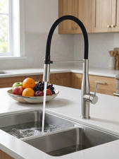 Kitchen Sink Taps  Pull Down Spray Head  Mixer Faucet  Modern