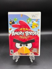Angry Birds Trilogy (Nintendo Wii, 2013) Complete CIB - Tested Working