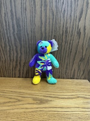 Vintage Cleveland Indians Plush Teddy Bear Grapefruit League Spring Training