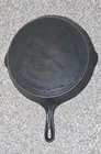 Vintage Wagner Stone 10 Cast Iron Skillet With Pour Spouts