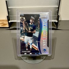 2019-20 Panini Prizm Stephen Steph Curry NBA Finalists Silver Holo SP SSP Rare 