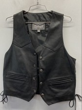 Wilsons Leather Womens Black Embossed Eagle L...
