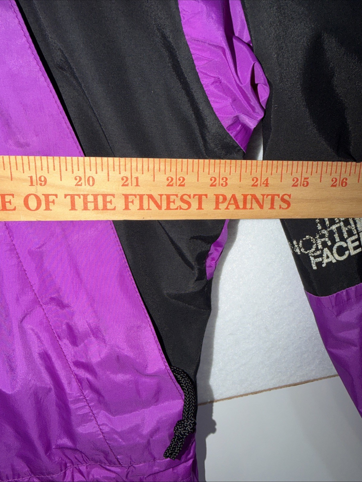 Vintage 90s Womens North Face Mountain Purple Black  Parka Goretex Jacket Small thumbnail 6