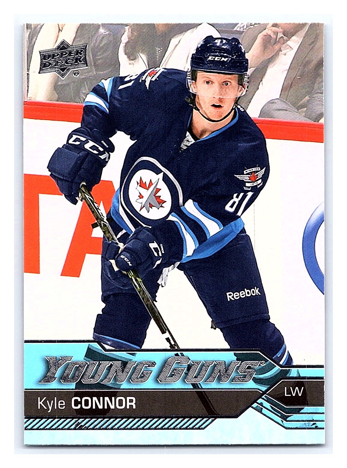 2016-17 Upper Deck Young Guns #212 Kyle Connor Rookie