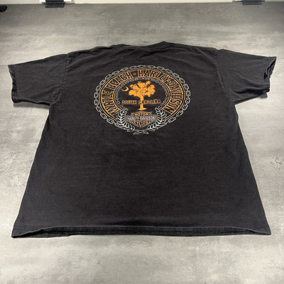 #ad #ad Harley Davidson T Shirt Men Large Black South Carolina Low Country Flag Faded $16.94