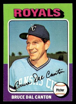 1975 Topps Mini Baseball #472 Bruce Dal Canton NM *e1