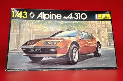 Heller Alpine A310 1/43 Scale Model Kit 146 Vintage Car Sealed Unbuilt