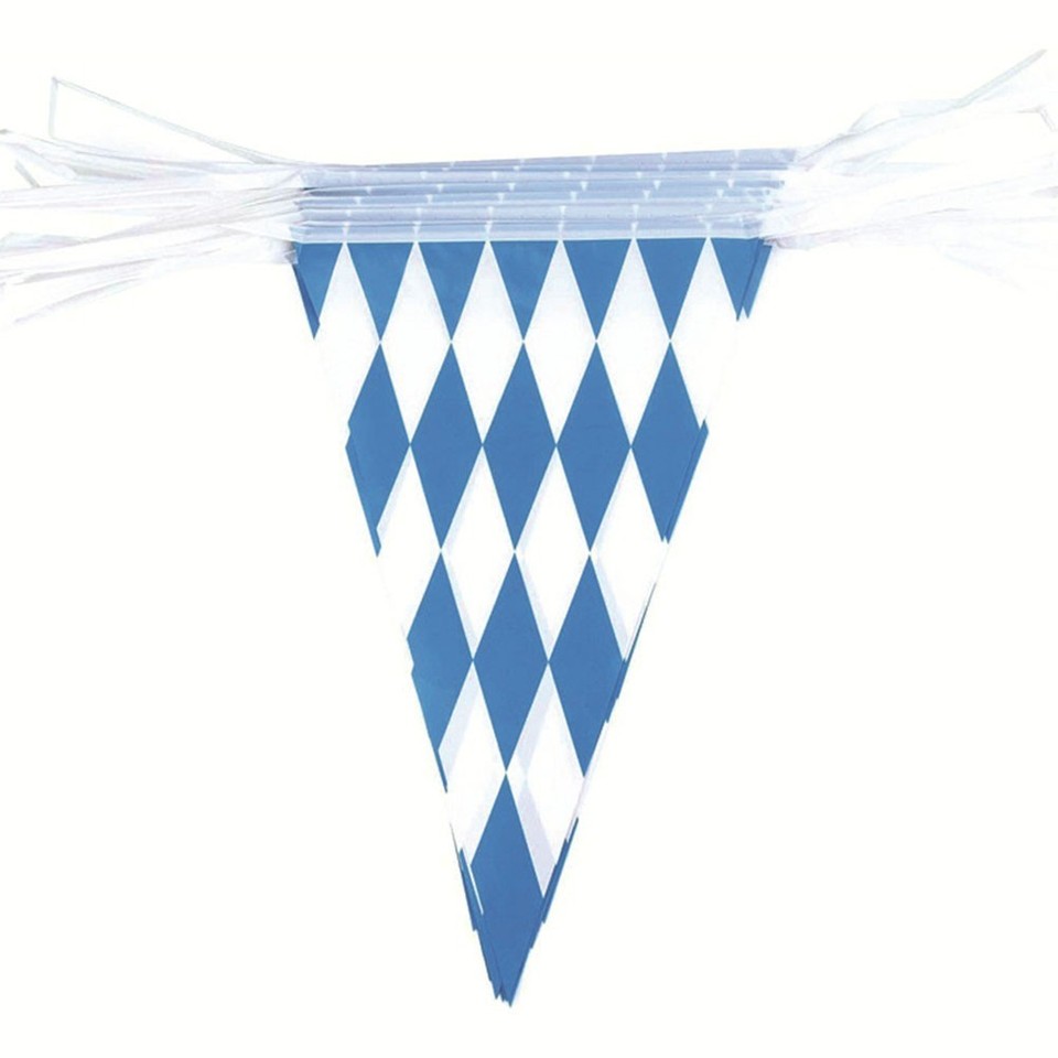 Oktoberfest bavarese copertura da tavolo blu e bianco tovaglia Oktoberfest bavar