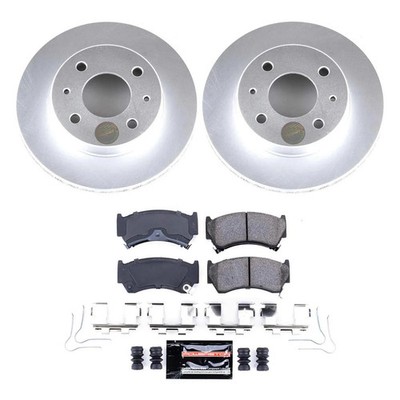 For Nissan Sentra 1995-1999 PowerStop Z23 Evolution Geomet Plain Front Brake Kit