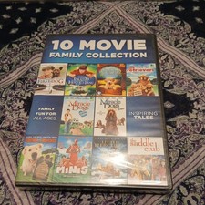10 Movie Family Collection DVD, 2013, 2-Disc Set brand new kids movies family 