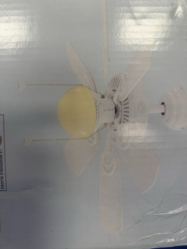 Hampton Bay Minuet 2 32” Ceiling Fan. White. 175 582. Brand New, Sealed. - Picture 3 of 4