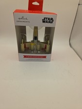 NEW Hallmark Star Wars X-WING STARFIGHTER Christmas Tree Ornament