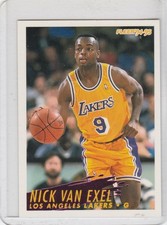 1994-95 fleer #113 Nick Van Exel LAKERS