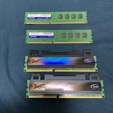 ADATA & Team Group DDR3 1600MHz 4GB x4 16GB RAM Memory Modules