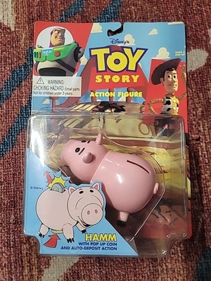 Vintage 1995 Thinkway Disney Pixar Toy Story Buzz Lightyear Hamm