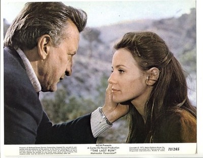THE LAST RUN-1971-8 X10 STILL-DRAMA-ACTION-TRISH VAN DEVERE-GEORGE C SCOTT-vg