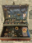 Vintage Estate Costume Jewelry Lot Retro MCM 80s Estate Gold Silver Tone Lot