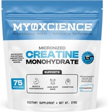 MYOXCIENCE Micronized Creatine with 100 Creavitalis The World s Purest Mic...