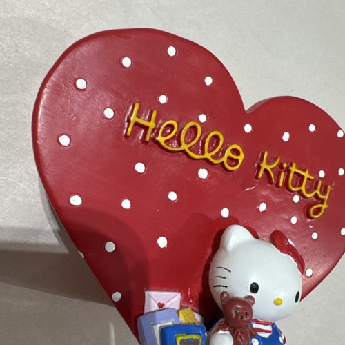 Portapenne vintage Sanrio Vanmark HELLO KITTY Happy Heart 1997 - Foto 2 di 18