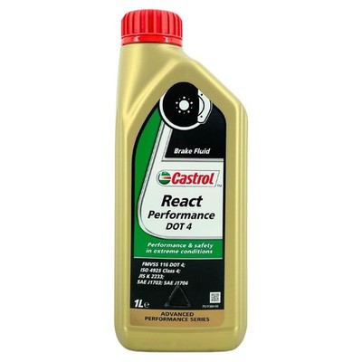 Castrol React Performance DOT 4 Bremsflüssigkeit 1 Liter (15F270)