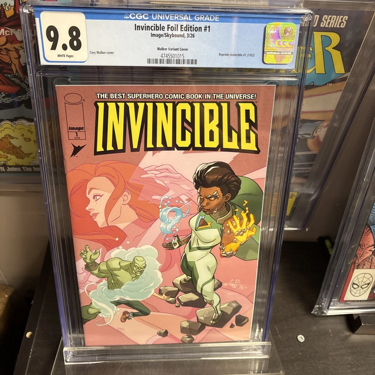 Invincible Certified Guaranty Company (CGC) 9.8 Near Mint/Mint