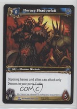 2008 World of Warcraft TCG: Servants of the Betrayer Horace Shadowfall #137
