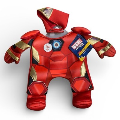 Marvel Iron Man Dog Costume Small Light Up Petco Pet Fans Collection