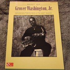 GroWashington Jr Sheet Music Waterproof Imported New Unused Easy Payment ZZ6