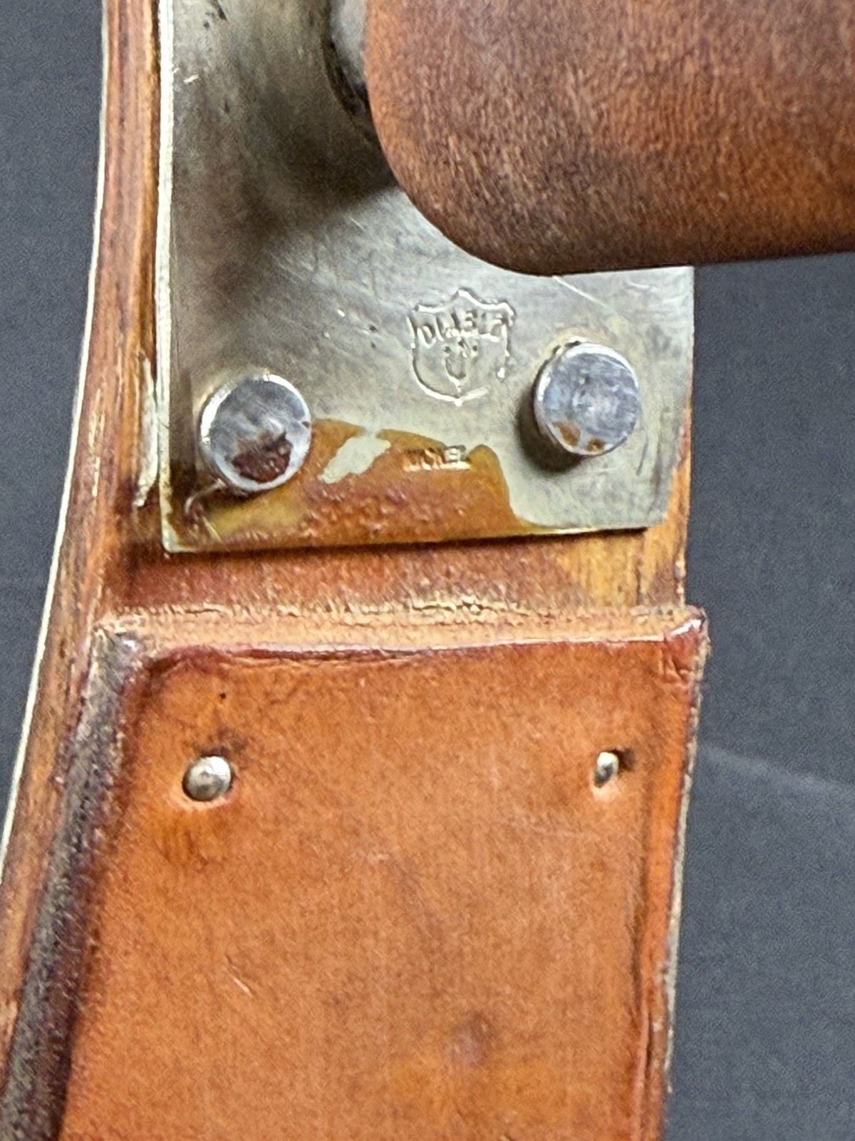 Vtg Engraved Diablo Silver Western Saddle Stirrups 2 inch