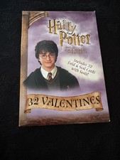 Harry Potter Chamber Of Secrets Valentines- 32 Vintage Valentines  Stickers NOS