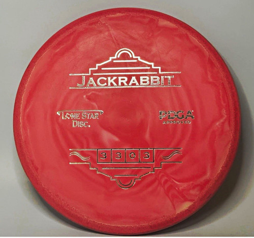 Lone Star Discs Jack Rabbit V2 173g Used Disc Golf Putter 3/3/0/3 — 173g. Exact item photographed by BlueJayDG.