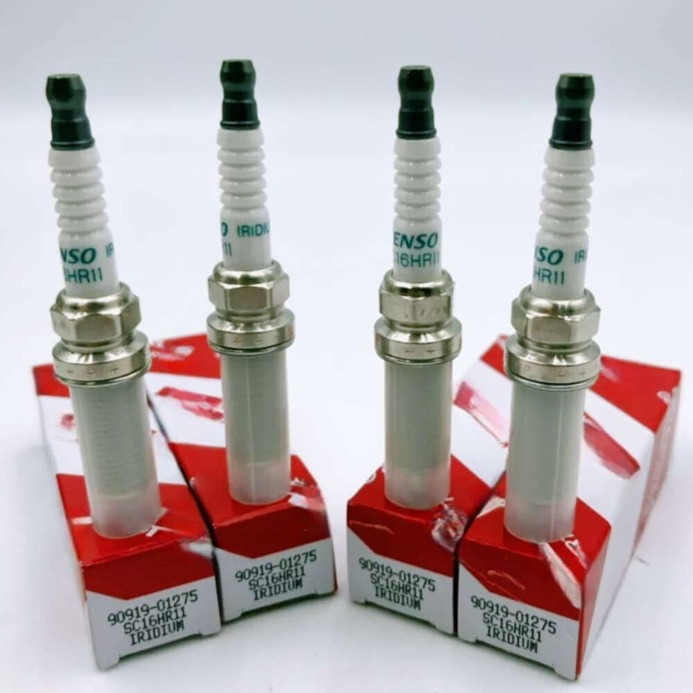 4Pcs OEM 90919-01275 Iridium Spark Plugs SC16HR11 for Corolla Prius Scion Toyot