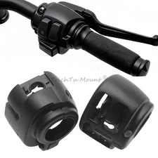 Handlebar Control Switch Housings Cover Kit For Harley Softail Heritage Softail