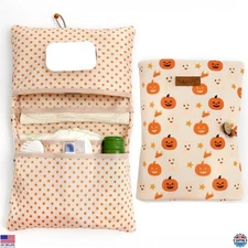 HAMUR Compact Baby Diaper Bag Organizer – Travel-Ready & Foldable Stroller Pouch