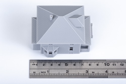 Spur N (1:160) American Foursquare House, Style #2 - Bild 7 von 7