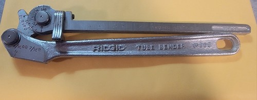 Vintage Ridgid No. 393 Tube Bender 3/16" OD Elyria Ohio USA Made.