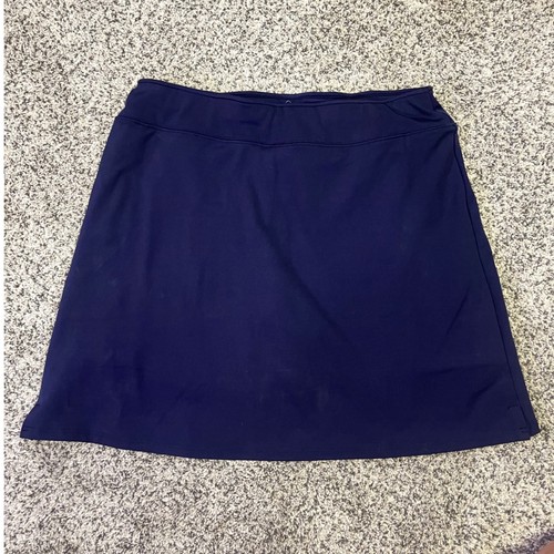 Renwick Skort Navy Blue Athletic Golf Tennis Skirt Size M Preppy Country Club - Picture 2 of 11
