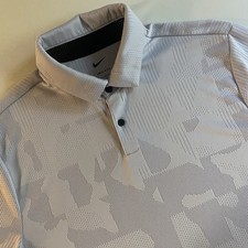 Nike Dri-Fit Tour Jacquard Golf Polo Men S Lavender Purple Performance Shirt