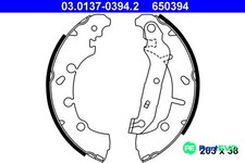 Image of ATE BRAKE SHOE SET 03013703942 FOR FORD MAZDA