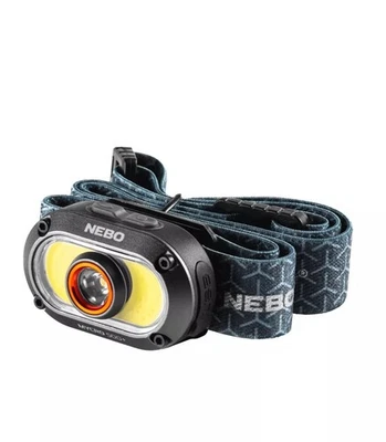 NEBO MYCRO USB Rechargeable, Adjustable LED Headlamp & Cap Light, Bright Spot