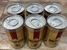 Vintage 6 Pack Michelob Sealed Beer Can Promotional Golf Balls Never Opened