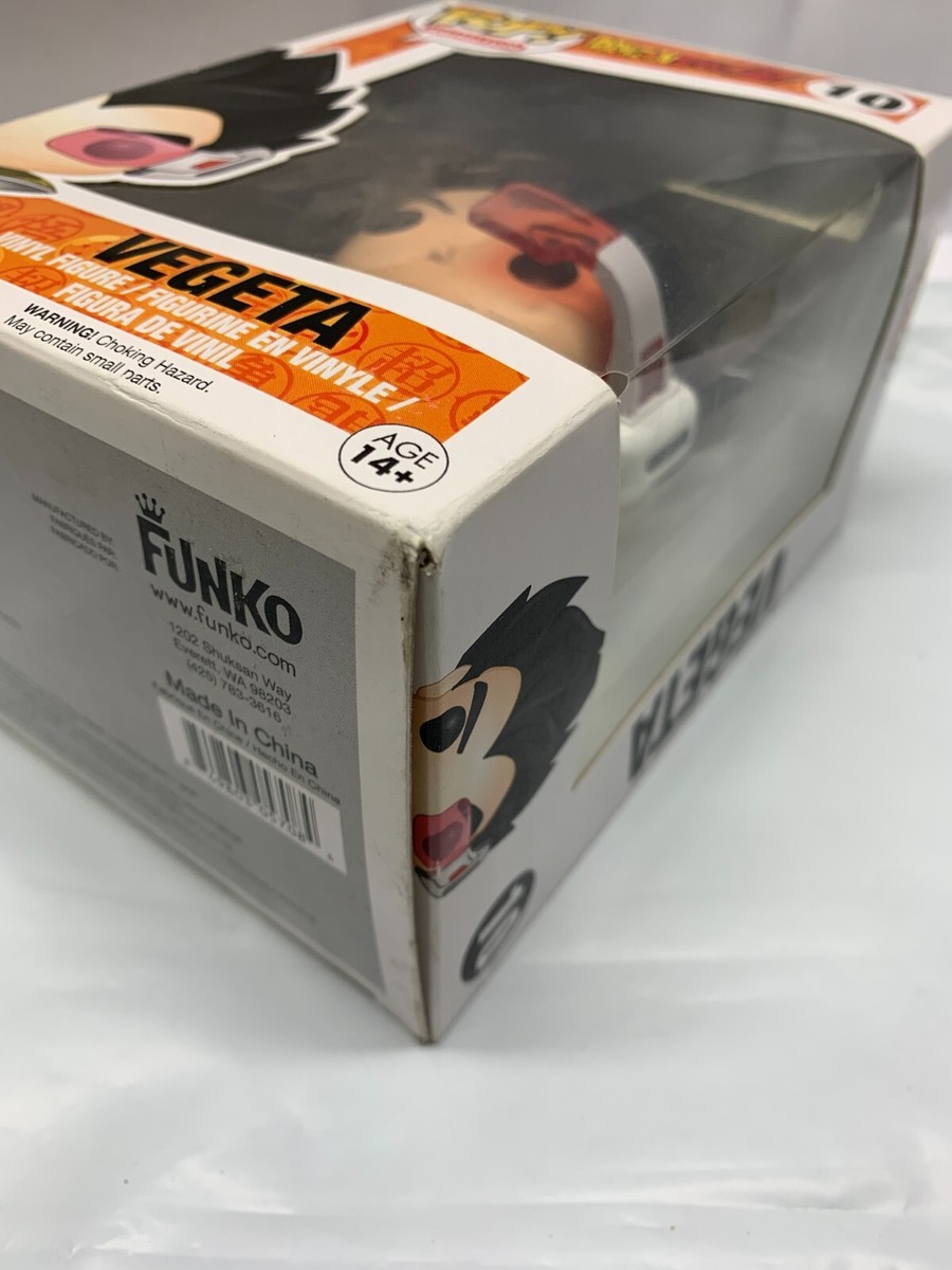 Funko Pop! Dragon Ball Z Vegeta #10 *New-Box Damage 849803057084| eBay