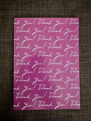 ''Thank you'' Cards - a Set of 50 Cards | FREE SHIPPING