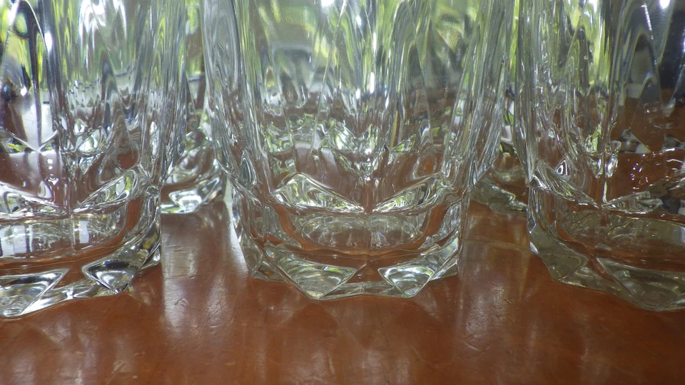 Арктические прозрачные стеклянные стаканы для сока от Arcoroc France 6 8 унций стаканы с плоским дном - Изображение 2 из 4