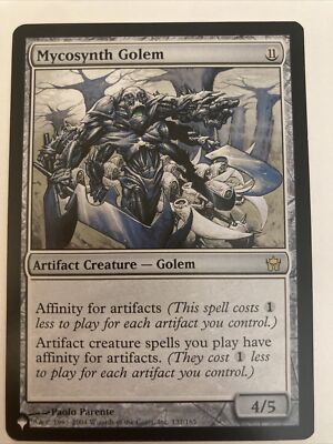 MTG Mycosynth Golem The List 137/165 Regular Rare | eBay MTG Mycosynth Golem The List 137/165 Regular Rare | eBay